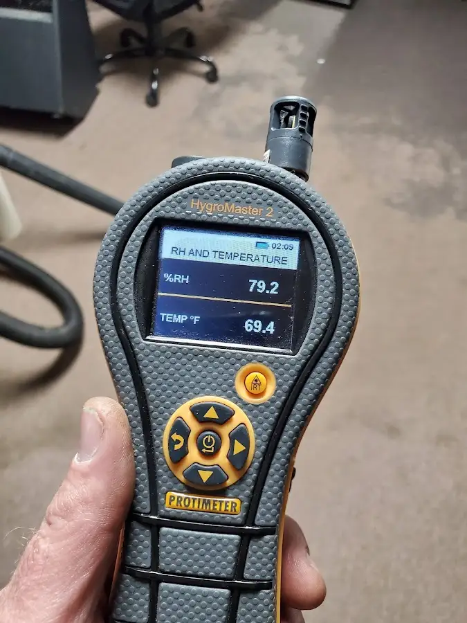 Moisture meter humidity assessment for Fire & Smoke Damage Restoration in Fairland